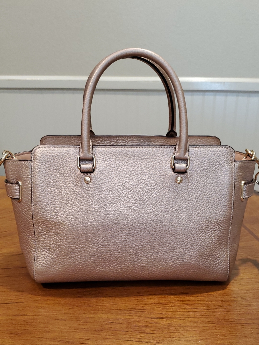 Like NEW Coach Blake Carryall 25 Bag Rose Gold - Picture 3 of 15